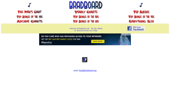 Desktop Screenshot of bradboard.com